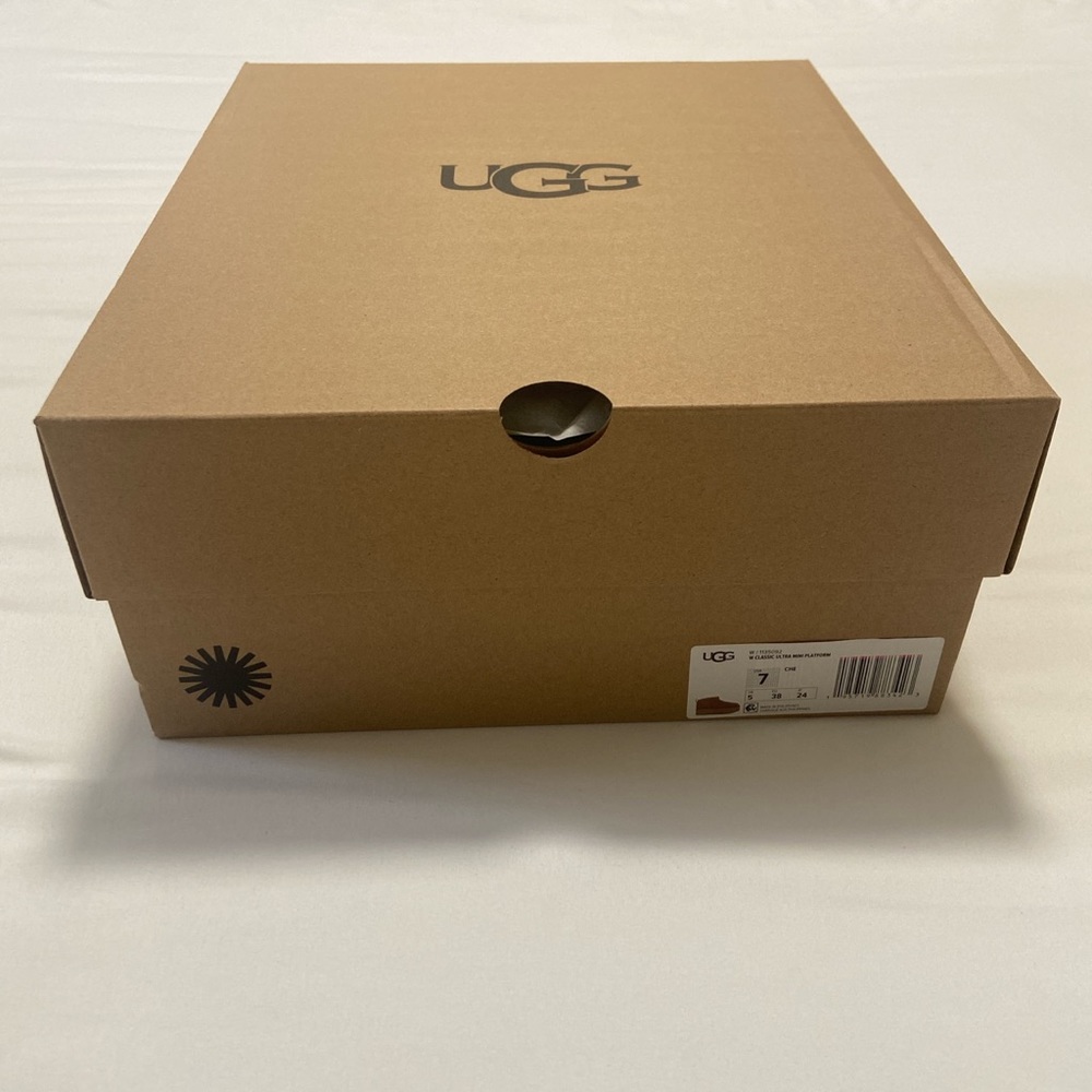 UGG Classic Ultra mini platform in chestnut W 7